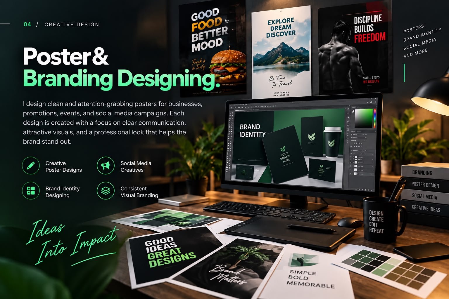 Poster and Branding Designing