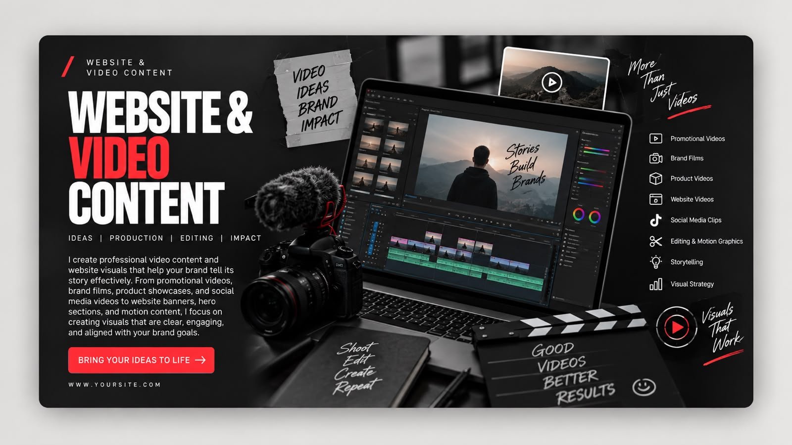 Website and Video content